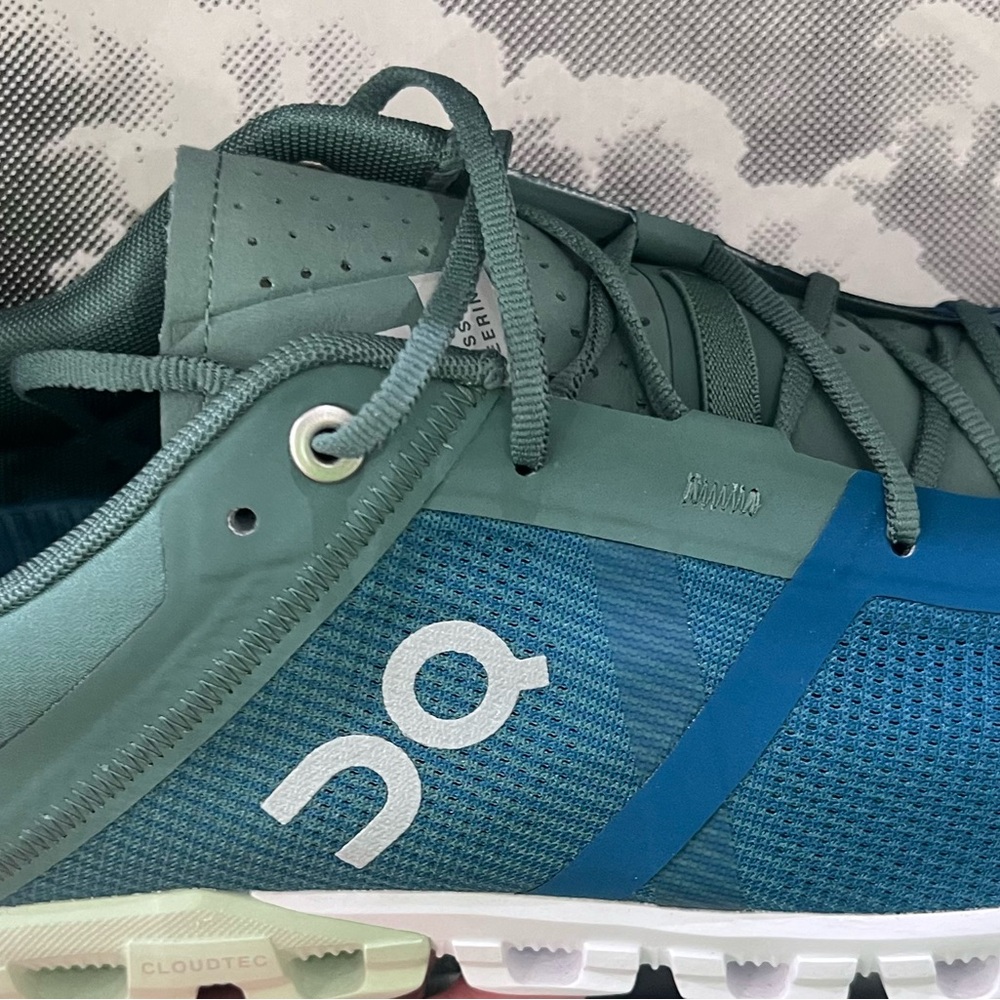 On Running Men's Teal and Blue Athletic Shoes